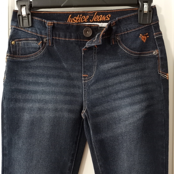 Girl's Justice Simply Low Skinny Jeans Jeggings Size 12R - Picture 8 of 10